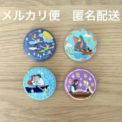 ディズニー 刺繍　缶バッジ