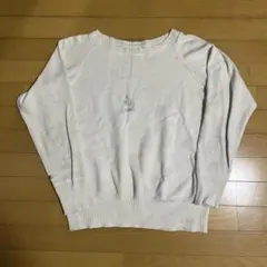 40s 50s スウェット ラグラン 針抜き リブ長