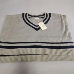 continuer de NICE CLAUP ニットベスト未使用