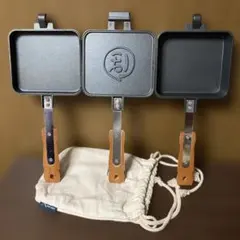 テンマクデザイン×タルサタイム マルチホットサンドメーカー アウトドア キャンプのサムネイル