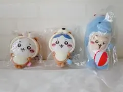 ちいかわ　水族館マスコット　コツメカワウソなちいかわ　ハチワレ　うさぎ