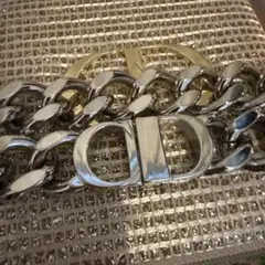 ディオール CD Icon ロゴアイコン チェーンリンク ネックレス