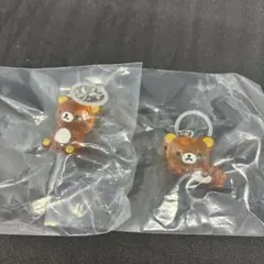 リラックマ クリアマスコットチャーム めじるしアクセサリー リラックマ セット