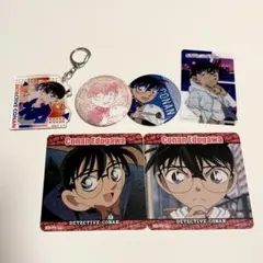 江戸川コナン(名探偵コナン) アクキー/缶バッジ/コースター　グッズセット