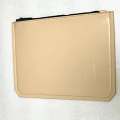 YSL イヴ・サンローラン ノベルティ ポーチ コスメポーチ ベージュ 小物入れ