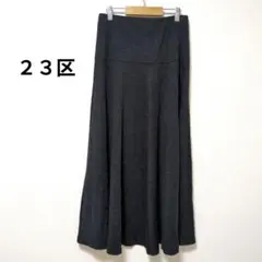 7-2【23区】ロング・マキシ丈フレアスカート　エレガンス　上品　大人女子のサムネイル