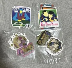 一番くじ ジョジョの奇妙な冒険 L賞　ステッカーアソート4種