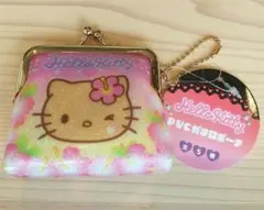 サンリオ ハローキティ PVC がま口ポーチ 日焼けキティ