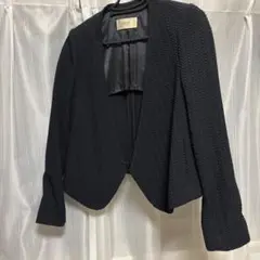 FRAY I.D ノーカラージャケット ブラック サイズ1