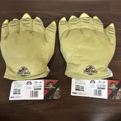 ジュラシックワールド／復活の大地　恐竜の手グローブ ぬいぐるみ　アンキロサウルス