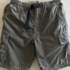オールドユニクロ　紺タグ　カーゴショートパンツ オリーブグリーン　ギアショーツ