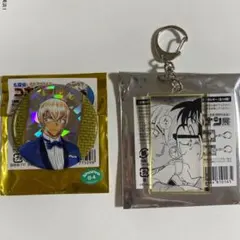 名探偵コナン 安室透 コナン展 缶バッジ ランダムアクリルキーホルダー