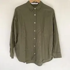 ＊最終値下げ【Ray beams】長袖シャツ　カーキ　レディースのサムネイル