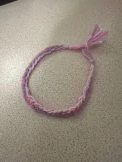 ハンドメイド 編み込みブレスレット 雑貨