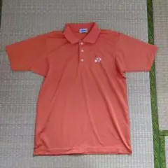 ヨネックス　ポロシャツ　オレンジ　S