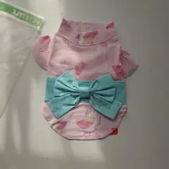 PETSTYLE FAFA 犬用ワンピース ピンク XSサイズ　犬服　浴衣のサムネイル