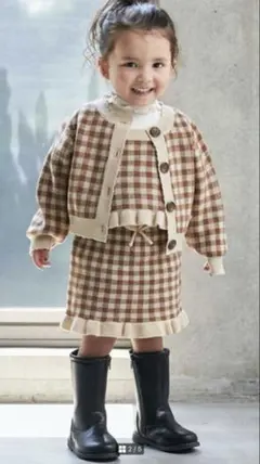 美品＊ロングブーツ*petit main*18.0cm