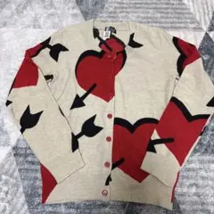 SONIA RYKIEL ハート柄セーター 38