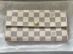 ルイ ヴィトン ポルトフォイユ サラ ダミエ 長財布 正規品