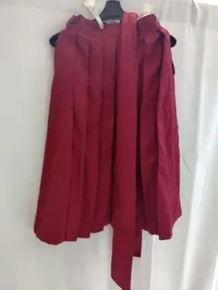 袴 160サイズ エンジ キャサリンコテージ 着付け不要 レディース スカート