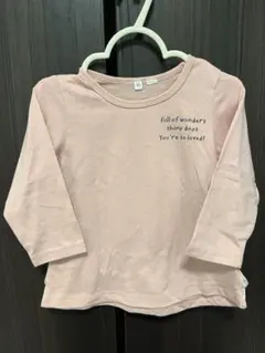 ピンク Tシャツ フリル付き 95cm