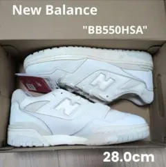 ニューバランス 550 28.0㎝ BB550HSA ベージュ メンズスニーカー