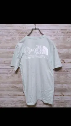 【741】USA規格ノースフェイスショートスリーブコットンTシャツ半袖