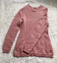 MIU MIUミュウミュウ ニットセーター ウール　ピンク 長袖