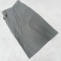 ケーティーキヨコタカセ ロングスカート (M) 大人上品 グリーン 着回しのサムネイル