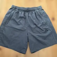 adidas グレー ランニングショートパンツ Lサイズ