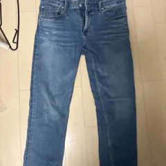 GU ブルーデニムパンツ 33