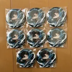 進撃の巨人 キャラ福くじ オンライン 缶バッジ リヴァイ 8点セット