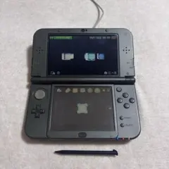Newニンテンドー3DS LL 本体 メタリックブラック ACアダプター付き