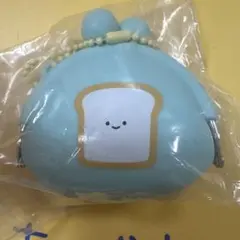 にっこりーノ がまぐちシリコンポーチ 食パン