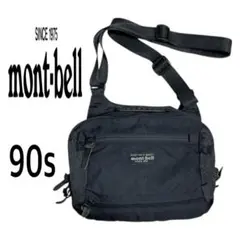 90s mont-bell (モンベル) ショルダーバック / 収納多数 古着