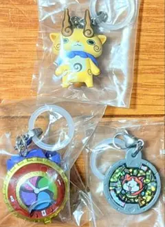 妖怪ウォッチ　めじるしアクセサリー　３種セット　ガチャ