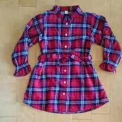 【美品】アプレレクール チェックワンピース