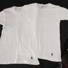 Polo Ralph Lauren Tシャツ 2枚セット 肌着　ホワイト S