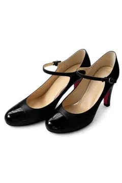 MODE ET JACOMO Carino ストラップパンプス 黒 23.5cmのサムネイル
