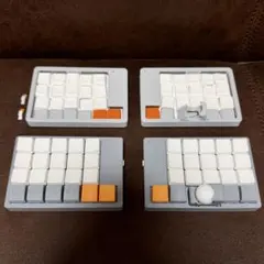 ZaruBall v3 Mackキット 無線 分割キーボード ロープロファイル - メルカリ