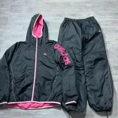 Adidas アディダス 中綿入り ウィンドブレーカー 上下 セットアップ S