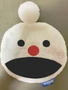 ノンノン　パペットスンスン　バラエティーコレクション　 ふわふわフェイスポーチ