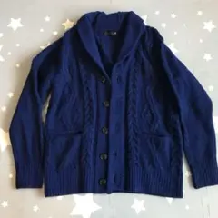 値下げ　メンズ　カーディガン　ニット　M
