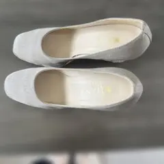 DIANA ブラウンウェッジヒールパンプス