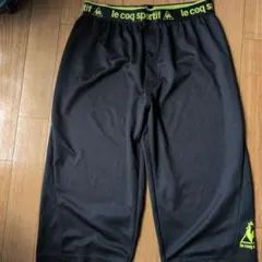 le coq sportif ハーフパンツ Lサイズ 黒のサムネイル