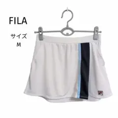 FILA フィラ テニスウェア スカート スコート インナーパンツ無し ホワイト