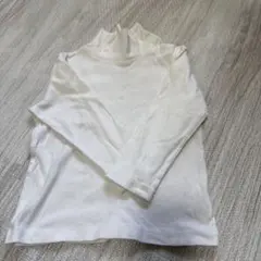入園式　UNIQLO ホワイト タートルネック 90cm