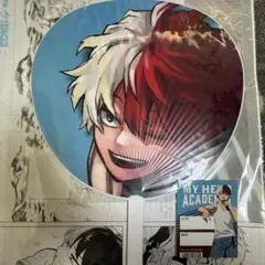 『僕のヒーローアカデミア』　応援ジャンボうちわ　轟焦凍 特典