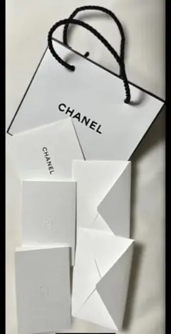 CHANEL ショップ袋とカードセット