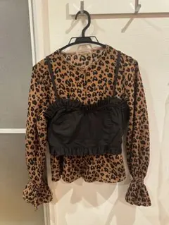 one after another NICE CLAUP ビスチェセットアップ